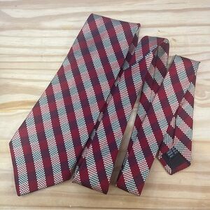 *2/$20* Nordstrom Red and White Checkered Tie